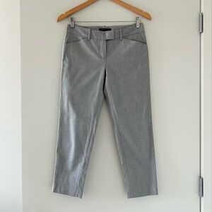 Theory Gray Cropped Pants